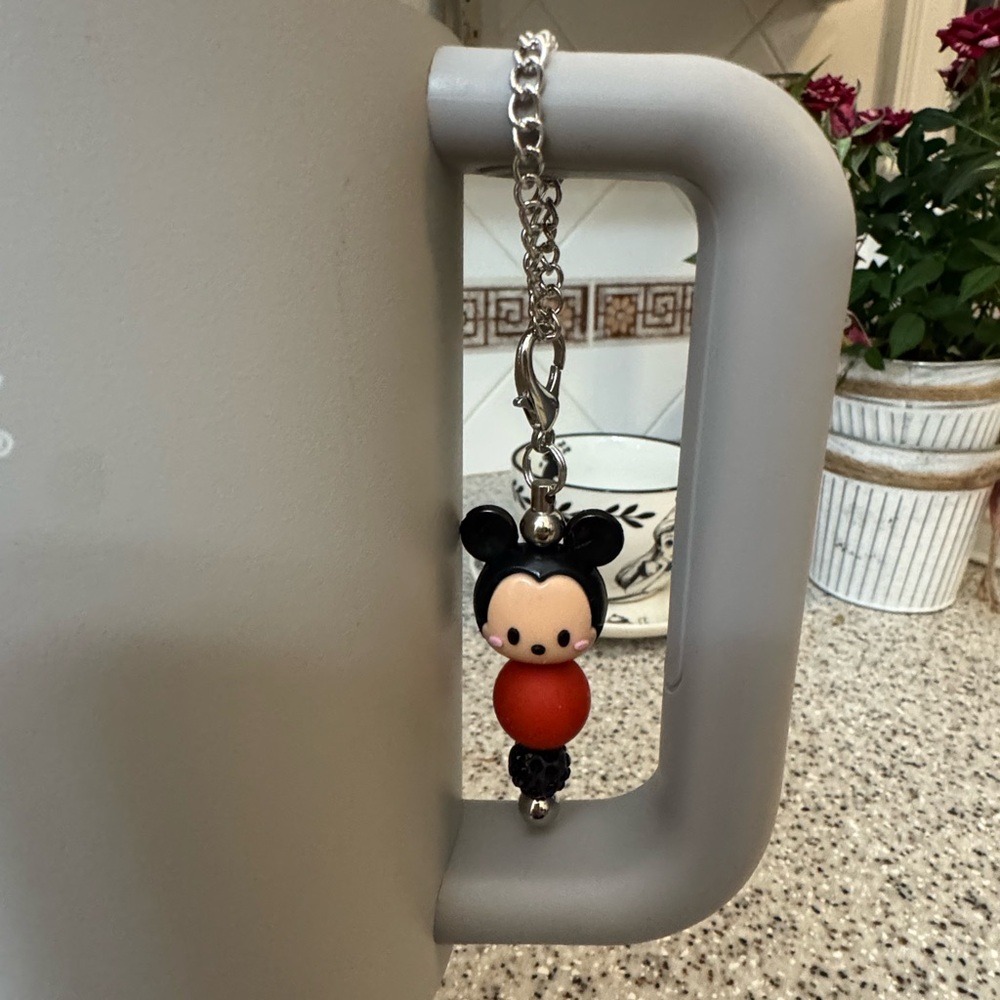 Mickey Mouse Tumbler Charm Handmade